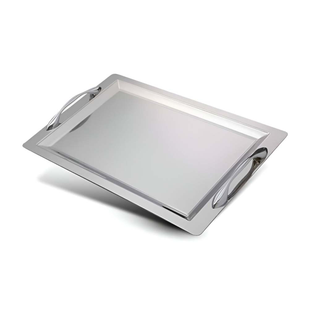 Dorsch Dorsch Serene Silver 18/10 Stainless Tray | DH-03232 - Home & Kitchen - Lebanon