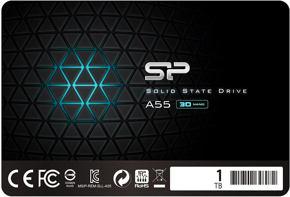 undefined Silicon Power - Internal 1TB SSD 3D NAND A55 SLC Performance Cache 2.5 "7mm (0.28") Solid State Drive | SP001TBSS3A55S25 - Computers & Tech - Lebanon