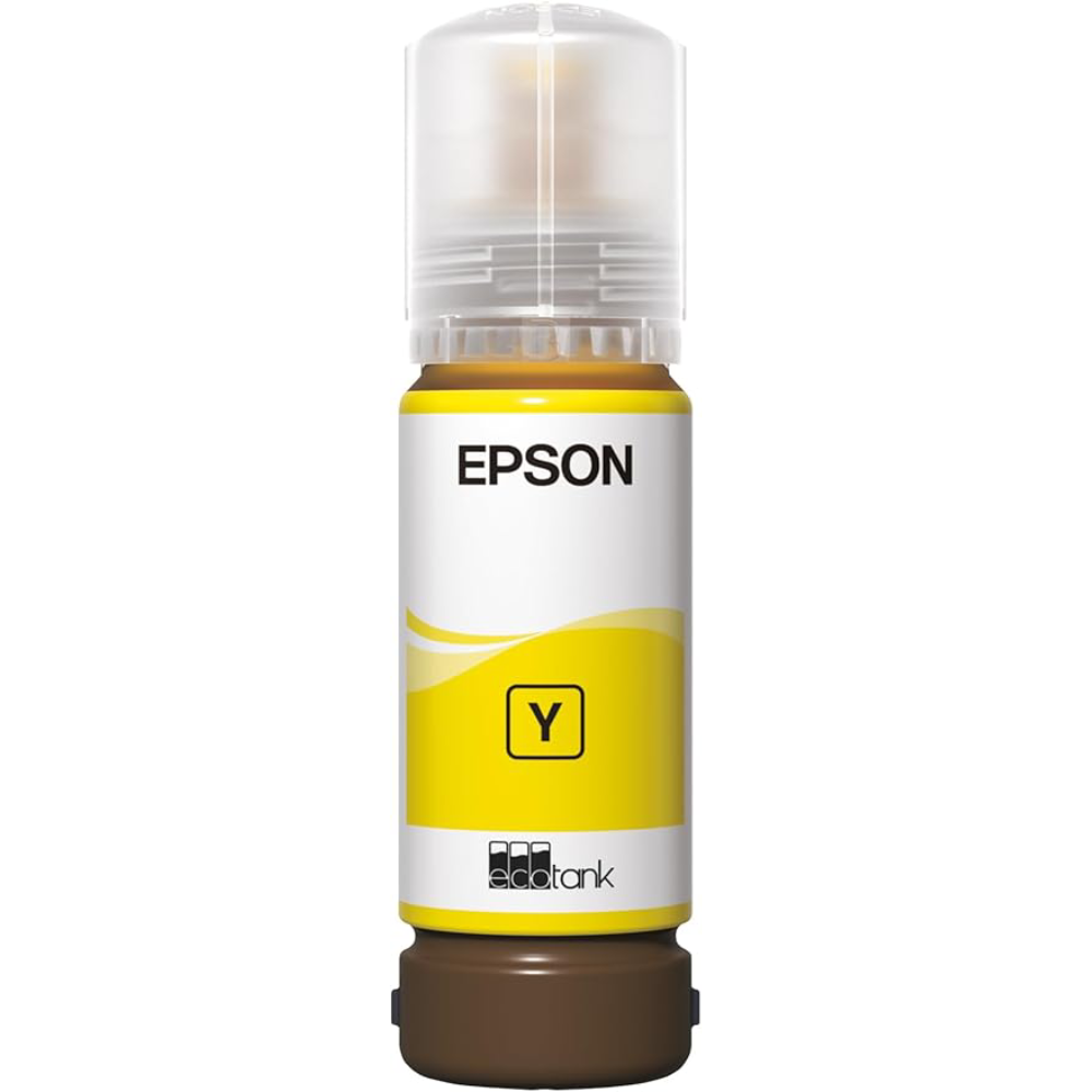 Epson Epson 108 EcoTank Yellow Ink Bottle For Printer L8050 - Printers & Ink - Lebanon