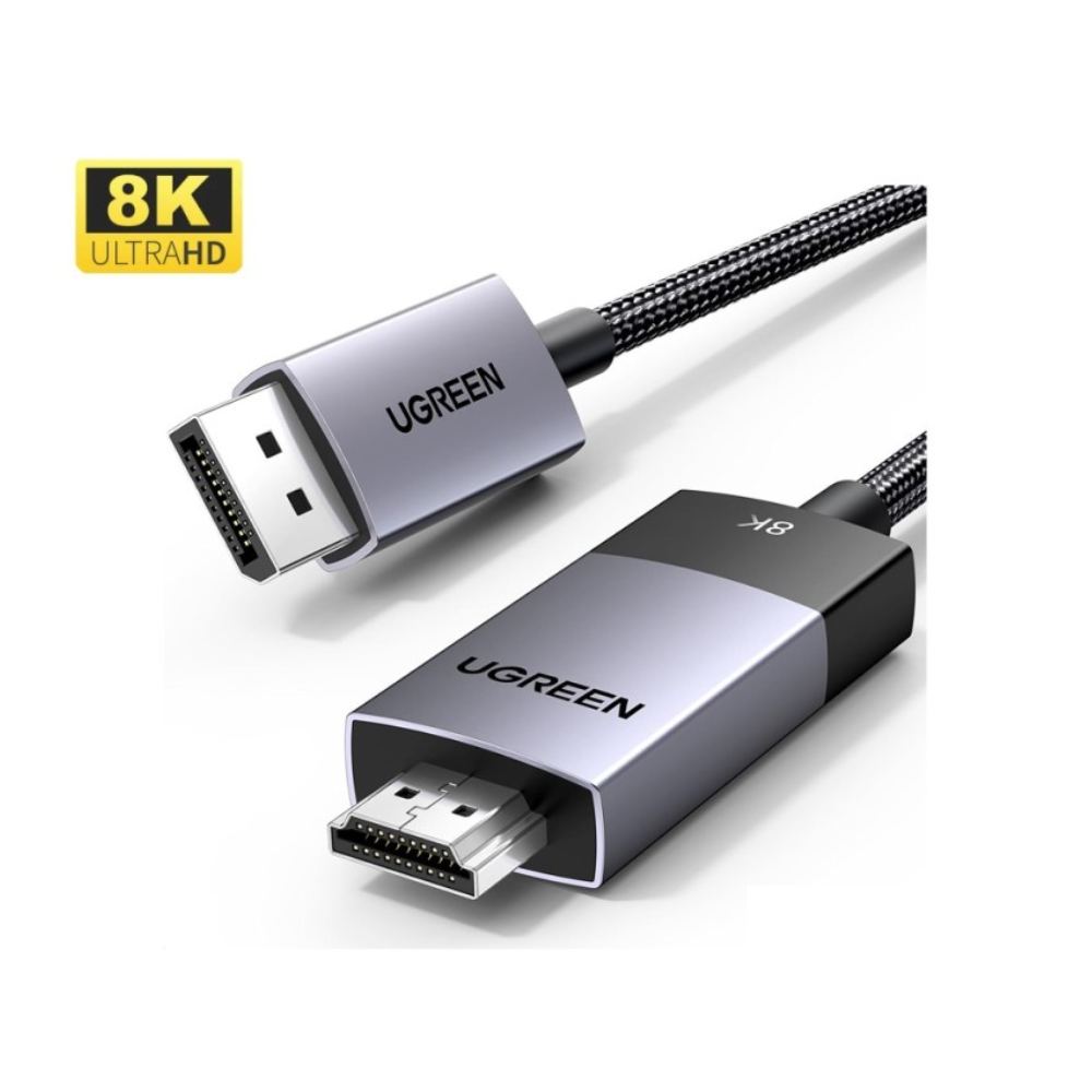 UGREEN UGREEN Display Port Male 1.4 To HDMI 2.1 Male 8K Cable | 80397 - Computers & Tech - Lebanon