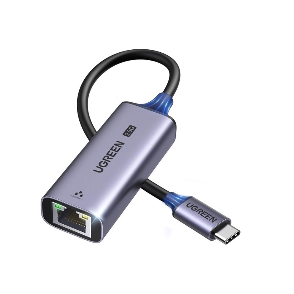 UGREEN UGREEN USB-C 3.1 GEN1 To 2.5G Ethernet Adapter -RJ45, 10/100/1000 Mbps & 2.5G | 25052 - Networking - Lebanon