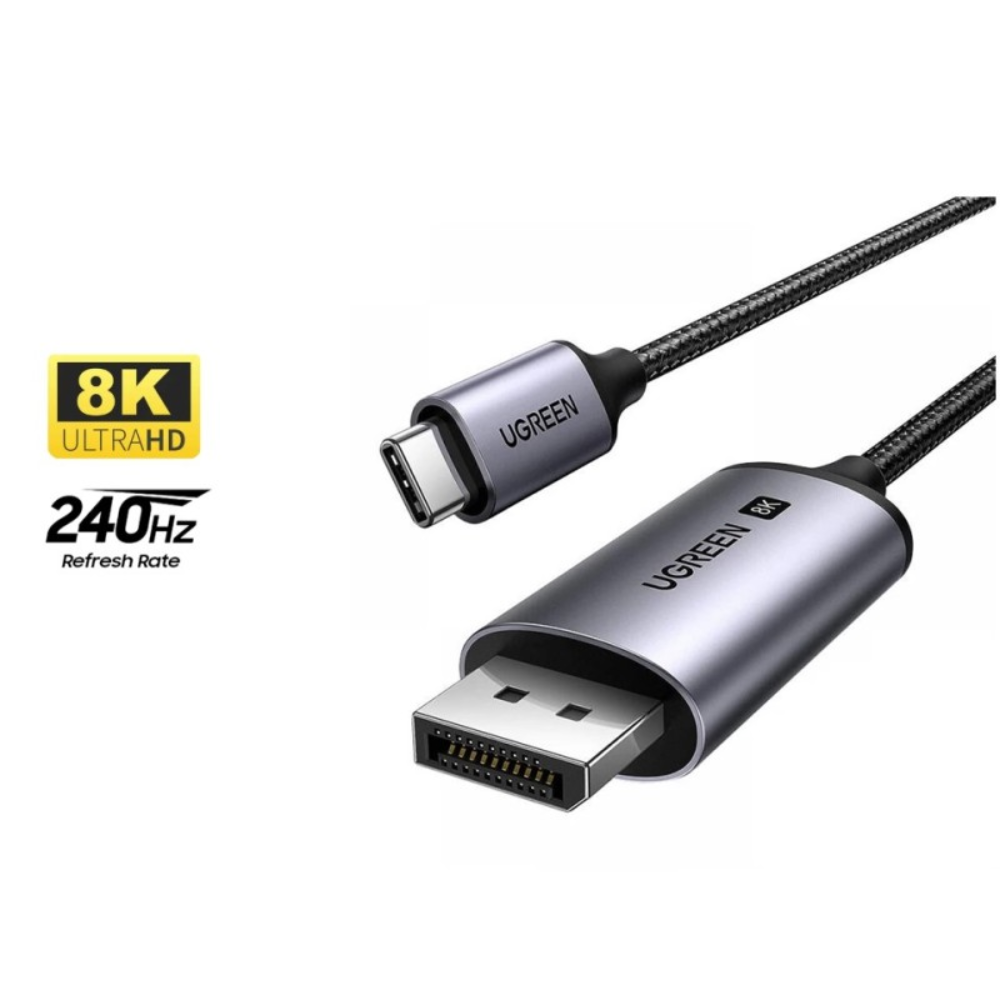 UGREEN UGREEN USB-C Male to Diplay Port Male 8K | 25839 - Computers & Tech - Lebanon