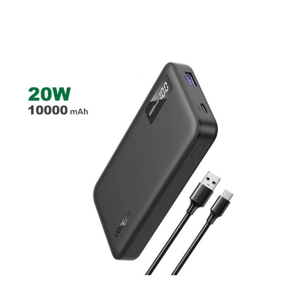 UGREEN UGREEN Power Bank 20W PD, 3 Ports 10000 mAh, Smart & Fast Charging for Phones, Tablets, Ipads | 25742 - Computers & Tech - Lebanon