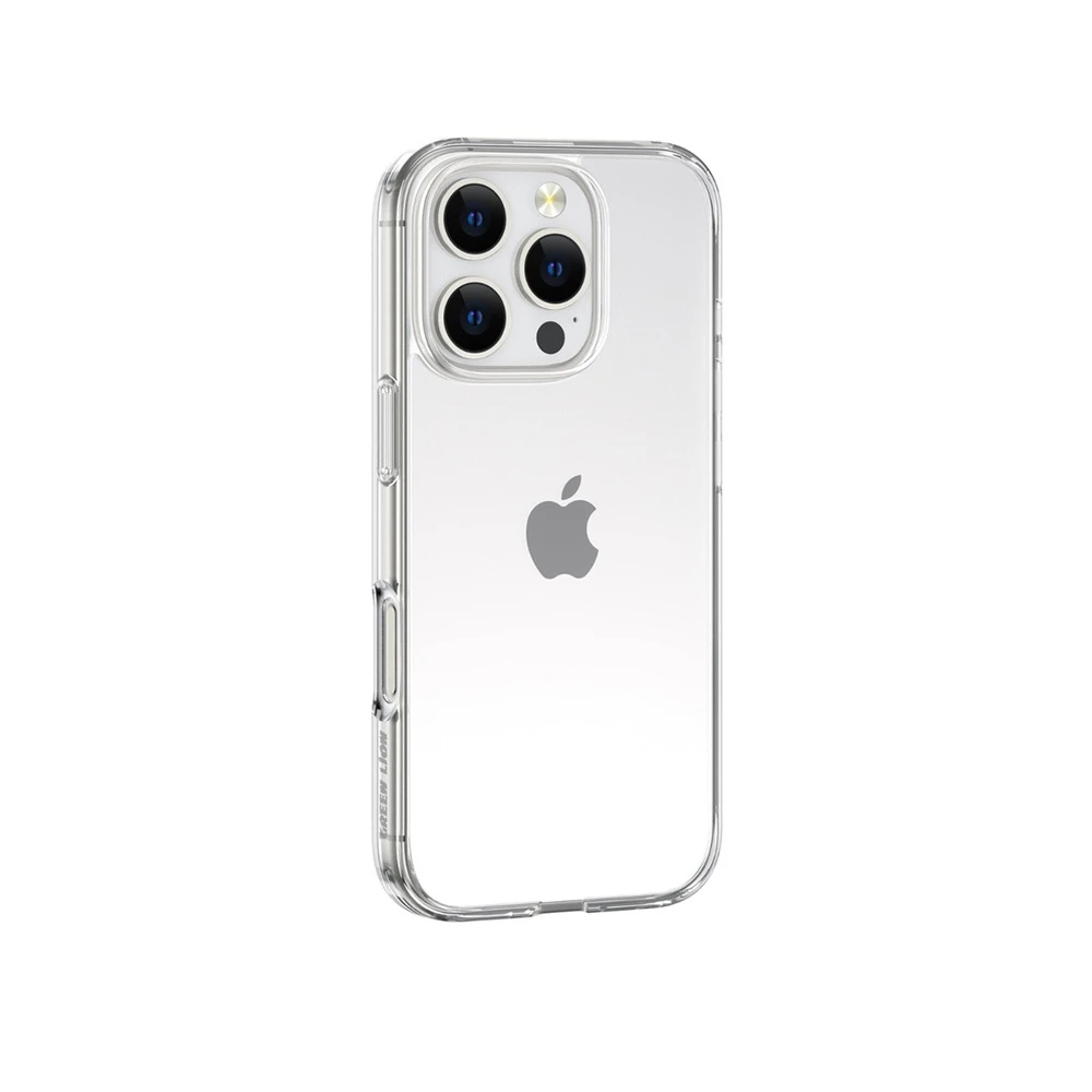 Green Lion Green Lion Crystal Clear Case for iPhone 16 Pro Max | GNCRYC16PMCL - Phones & Wearables - Lebanon