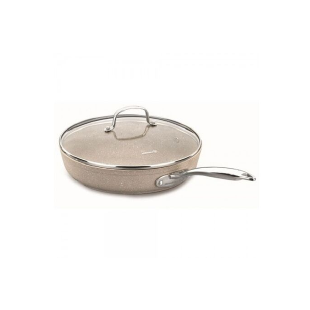 Korkmaz Korkmaz Frypan 28x5.5cm - 3L | A1266-1 - Home & Kitchen - Lebanon