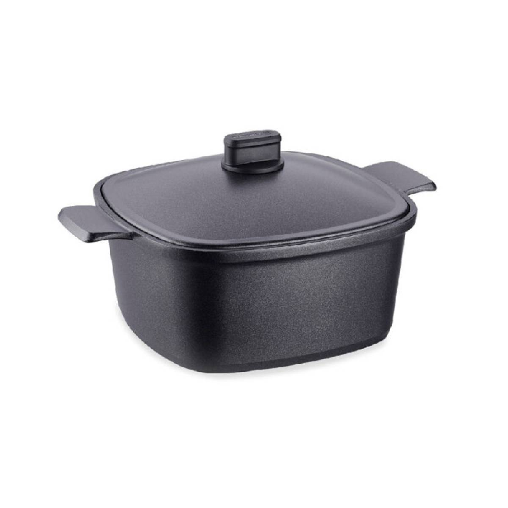 Korkmaz KORKMAZ Casterra Aquare Cast Casserole 28x28x12.5 | A2583 - Home & Kitchen - Lebanon