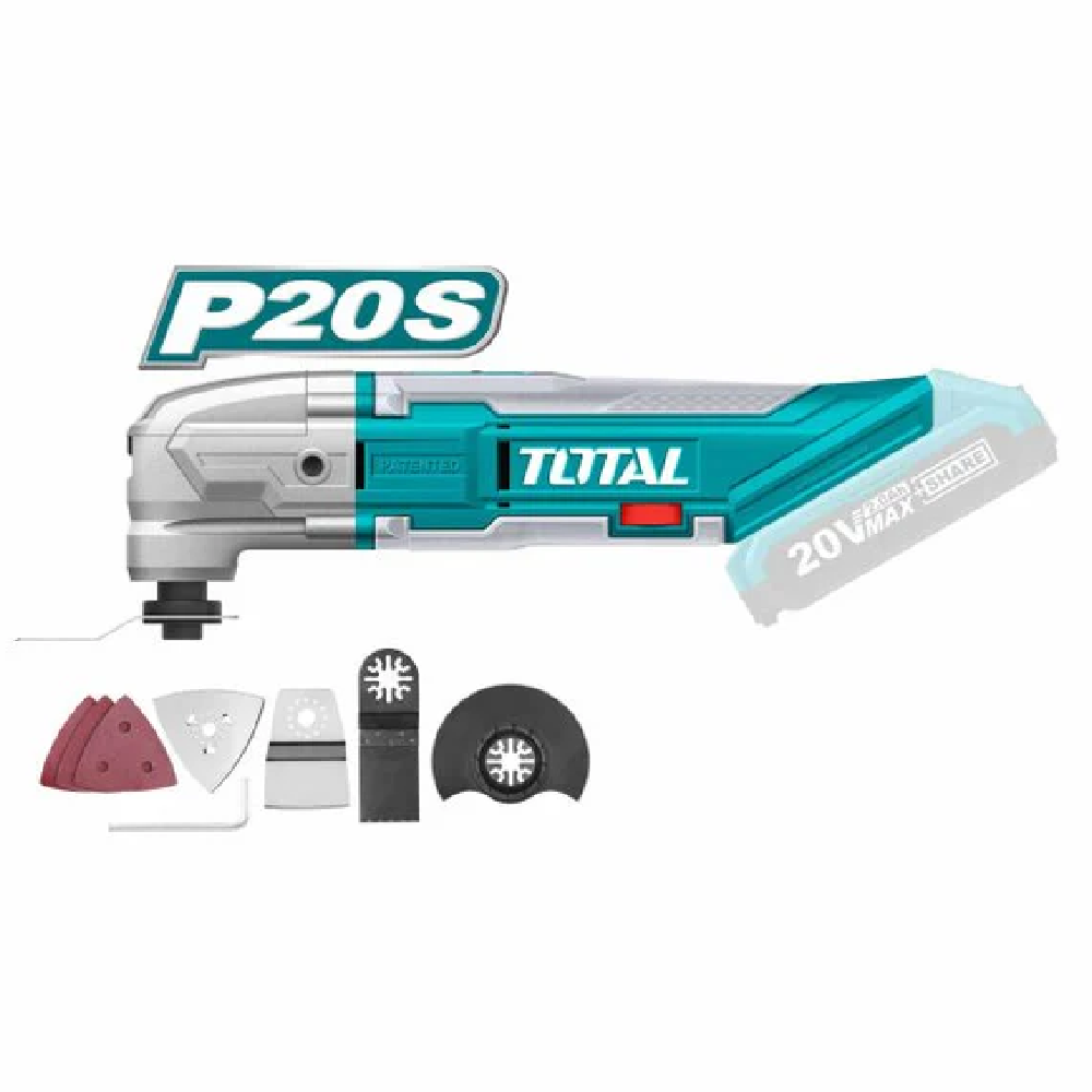 Total 20V (اداة متعددة الوظائف عالبطارية (قشط-قص-حف Total - Home & Kitchen - Lebanon