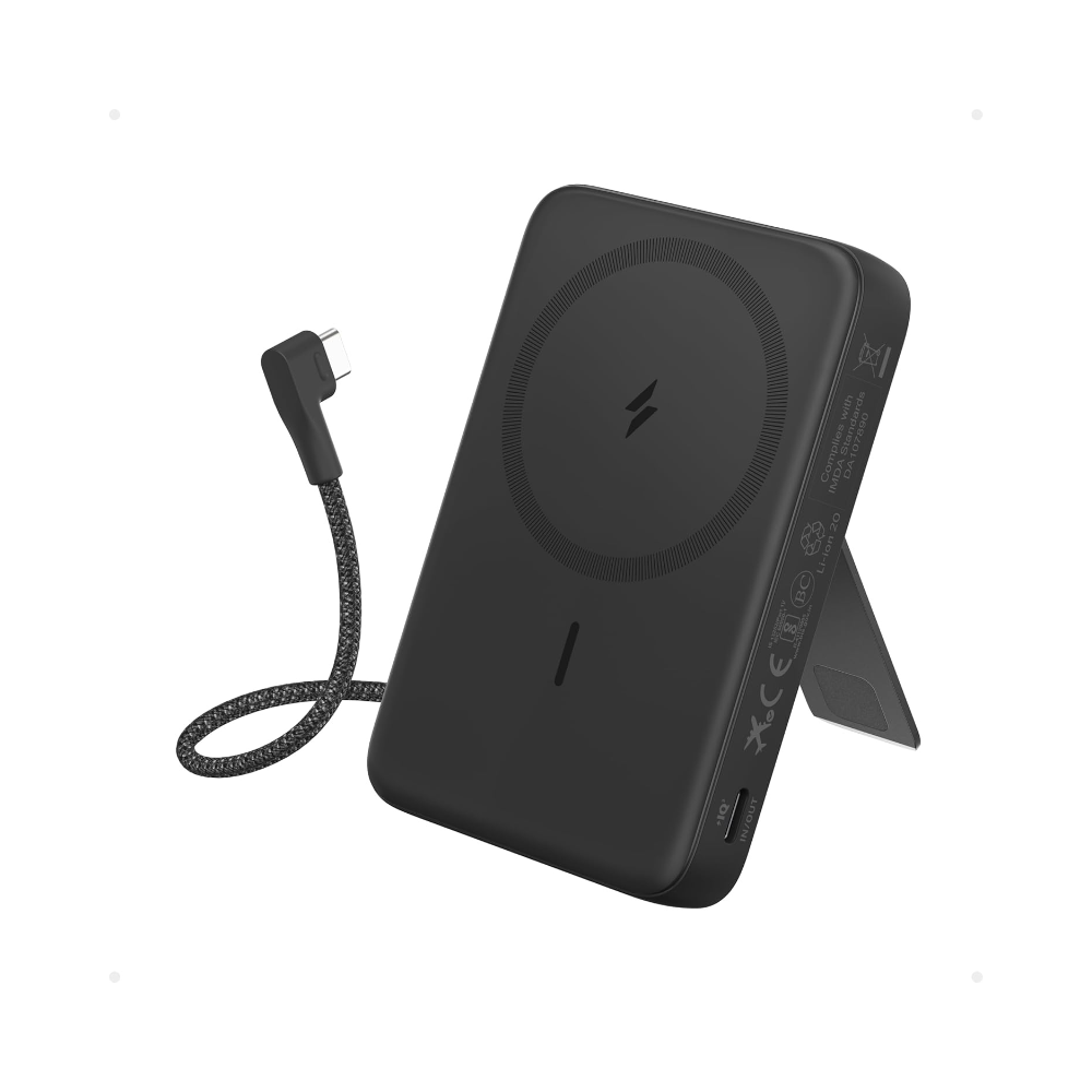 Anker Anker 10K Magnetic Power Bank with Built-in USB-C | A1664H21 - Phones & Wearables - Lebanon