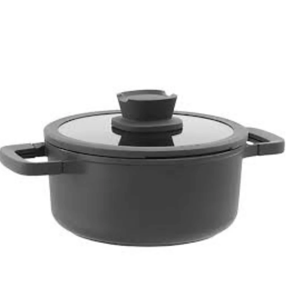Berghoff Berghoff Covered stockpot non-stick Stone+24x14cm | 3950594 - Home & Kitchen - Lebanon