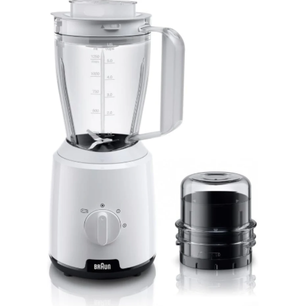 Braun Braun Power Blend 1 Jug Blender and Chopper | JB0115WH - Home & Kitchen - Lebanon