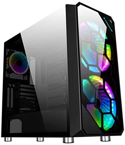 Xigmatek Xigmatek Zest RGB Cooling Fan Tower Case | EN41541 - Home & Kitchen - Lebanon