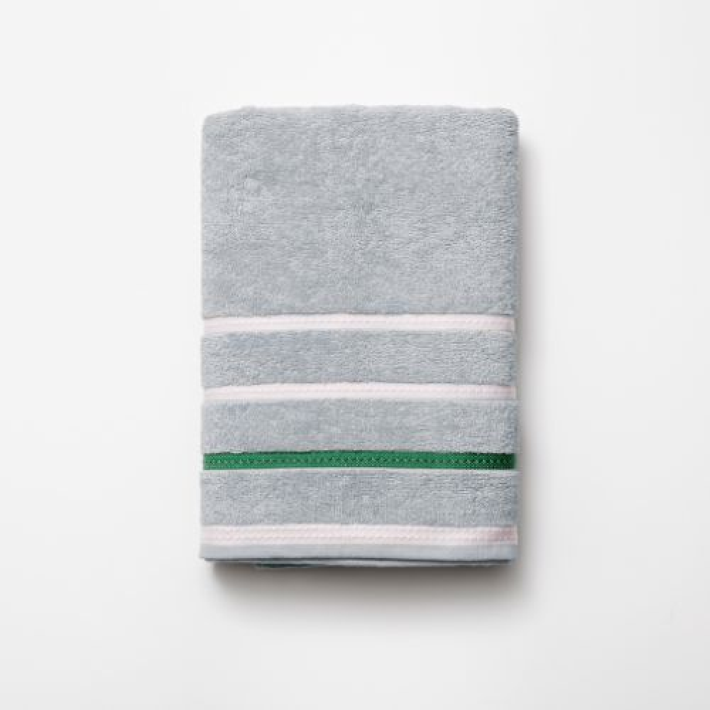 Benetton Benetton Hand Towel 50x100cm 450GSM 100% Cotton Light Grey | BE-2367 - Home & Kitchen - Lebanon