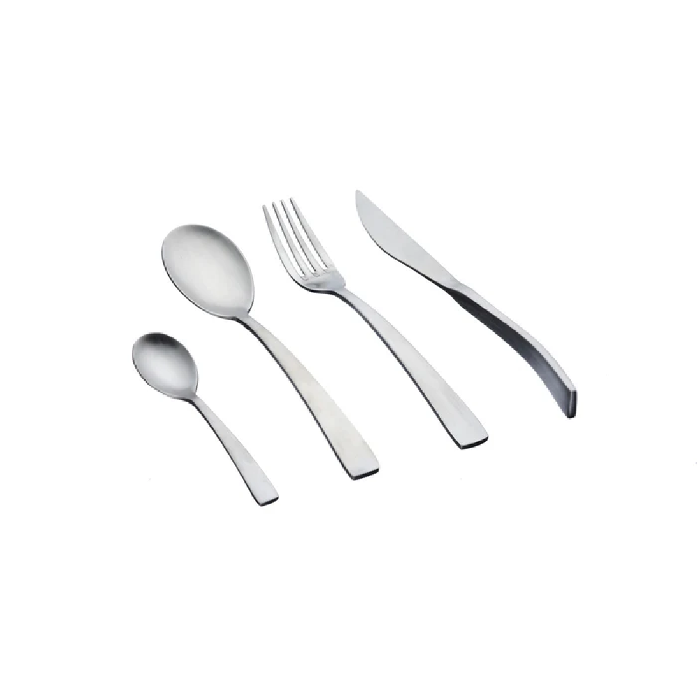 Bergner Bergner Set 24 PZS Cutlery S/S Matt Silver Smart | BGEU-5700 - Home & Kitchen - Lebanon