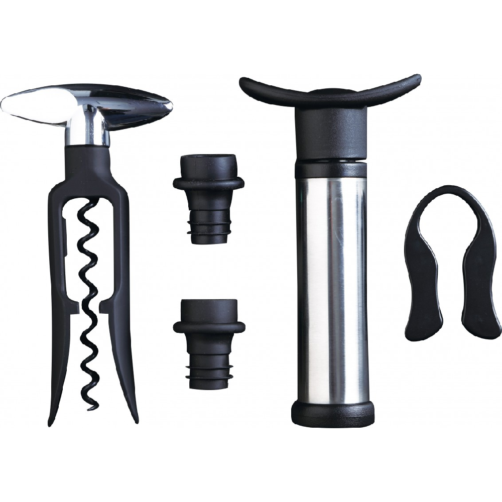 Bergner Bergner Set 5PC Bar Zinc Alloy Moulis Oenology | BGMP-5104 - Home & Kitchen - Lebanon