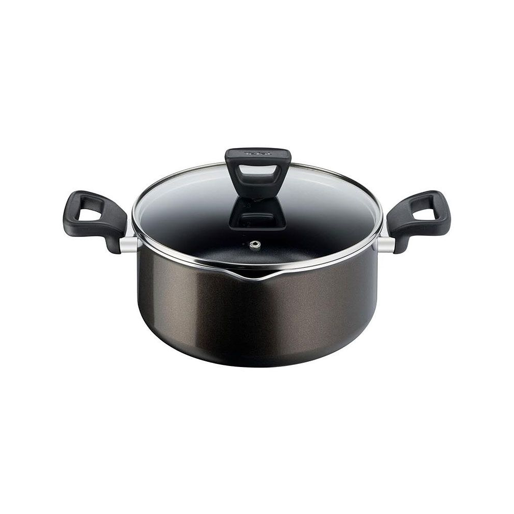 Tefal Tefal Titanium 1X XL Deep Pot - 24cm | C3844683 - Home & Kitchen - Lebanon