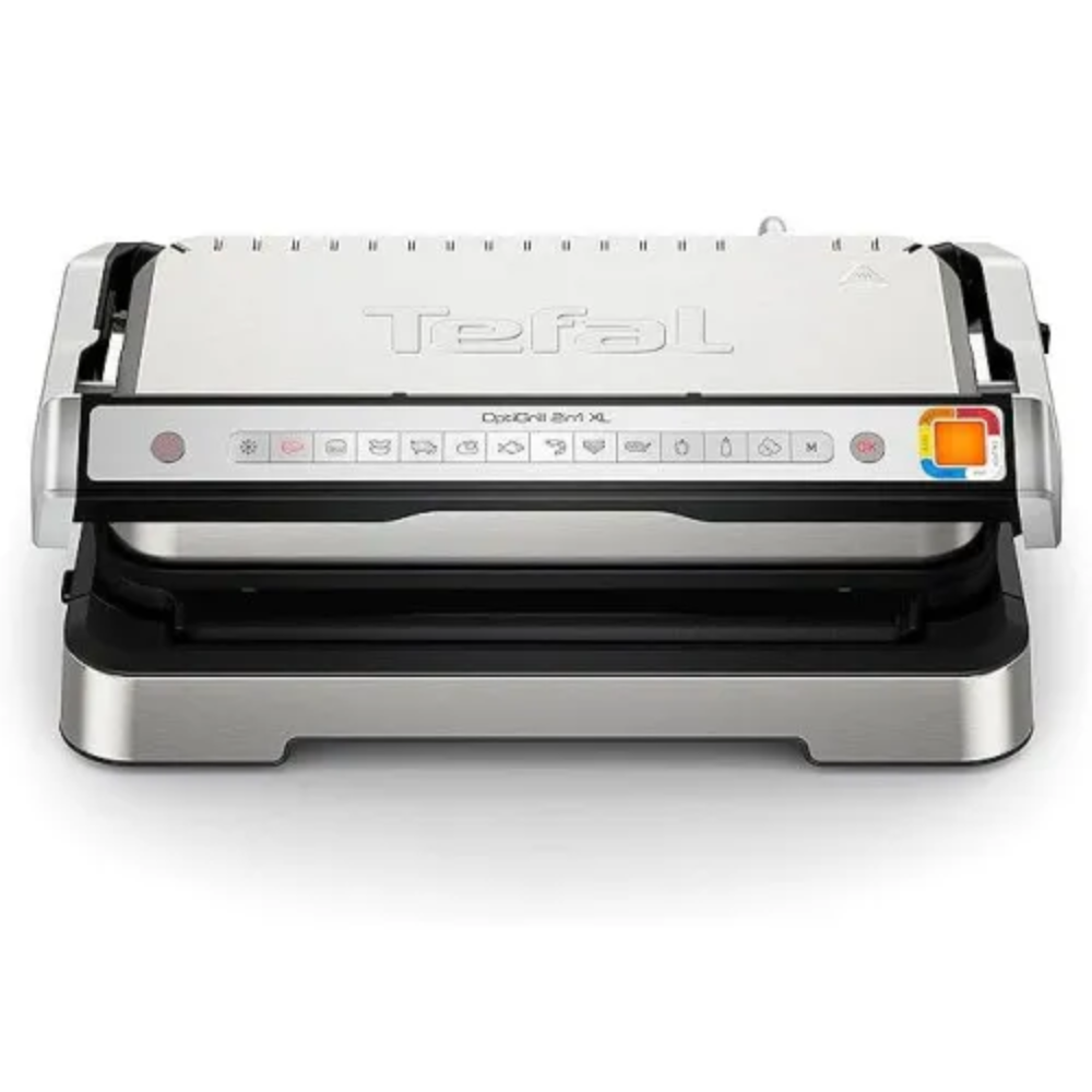 Tefal Tefal Smart OptiGrill 2-in-1 XL — Electric Grill & Griddle 2200W 12 Programs | GC78MD28 - Home & Kitchen - Lebanon