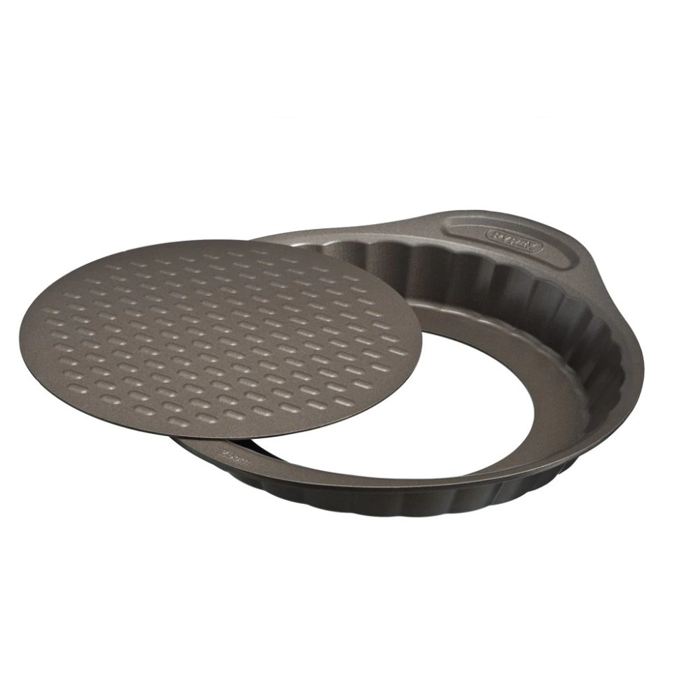 Pyrex Pyrex Flan Pan Asimetria - 25cm | AS25BQ0 - Home & Kitchen - Lebanon