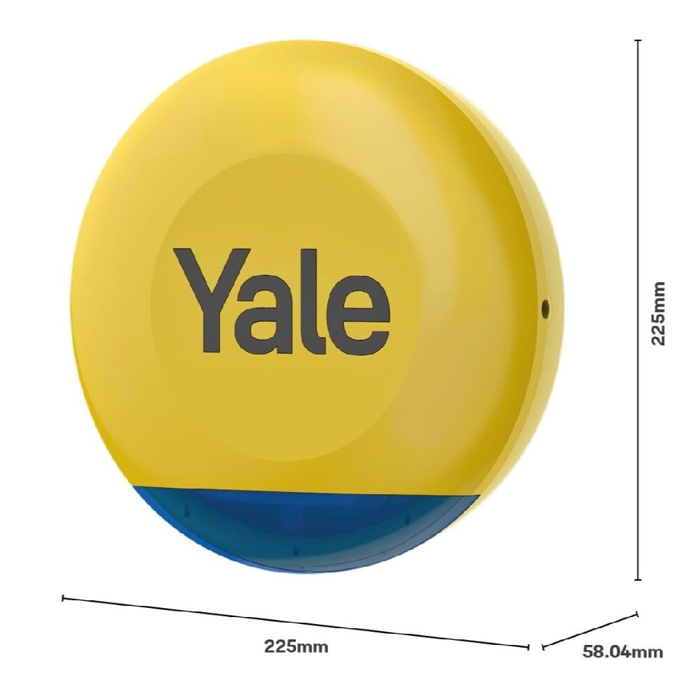 Yale Yale Outdoor Siren Yellow | YALALESY1AY - TV, Cameras & Photography - Lebanon
