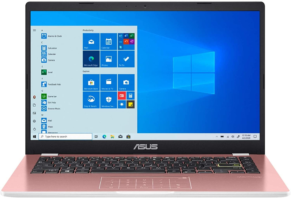 ASUS ASUS E410MA-202.PINK 14.0" Laptop - Intel Celeron N4020 - 4GB Memory - 128GB eMMC - Pink | 90NB0Q14-M11620 - Computers & Tech - Lebanon