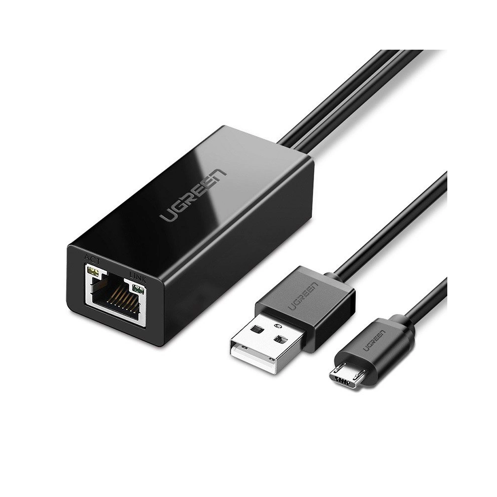 UGREEN UGREEN Micro USB Ethernet Adapter for Chromecast | 30985 - Networking - Lebanon