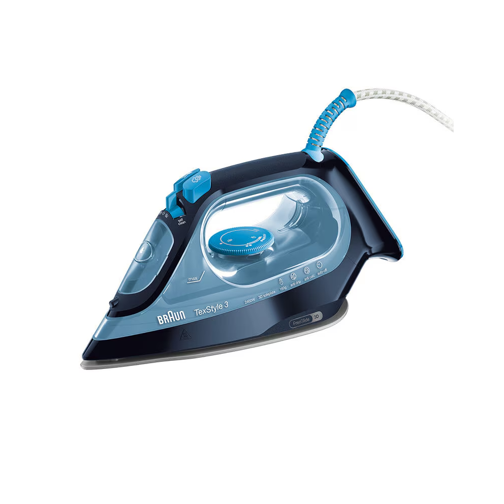 Braun Braun TexStyle 3 Steam Iron | SI3050BL - Home & Kitchen - Lebanon