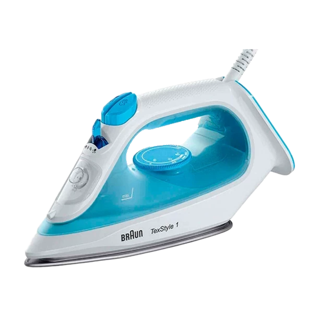Braun Braun TexStyle 1 Steam Iron - Blue | SI1050BL - Home & Kitchen - Lebanon