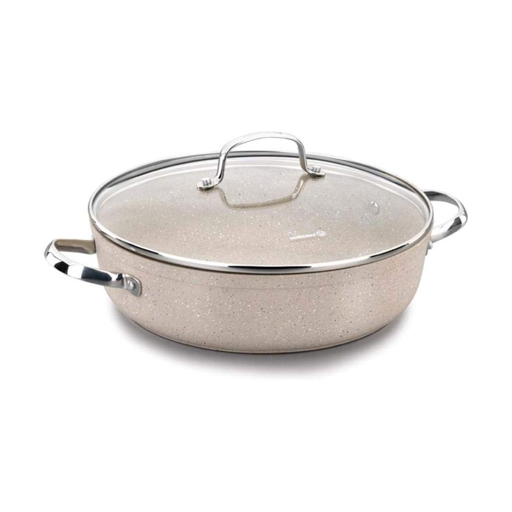 Korkmaz Korkmaz A1264 Granita Low Casserole - 28 cm | A1264 - Home & Kitchen - Lebanon