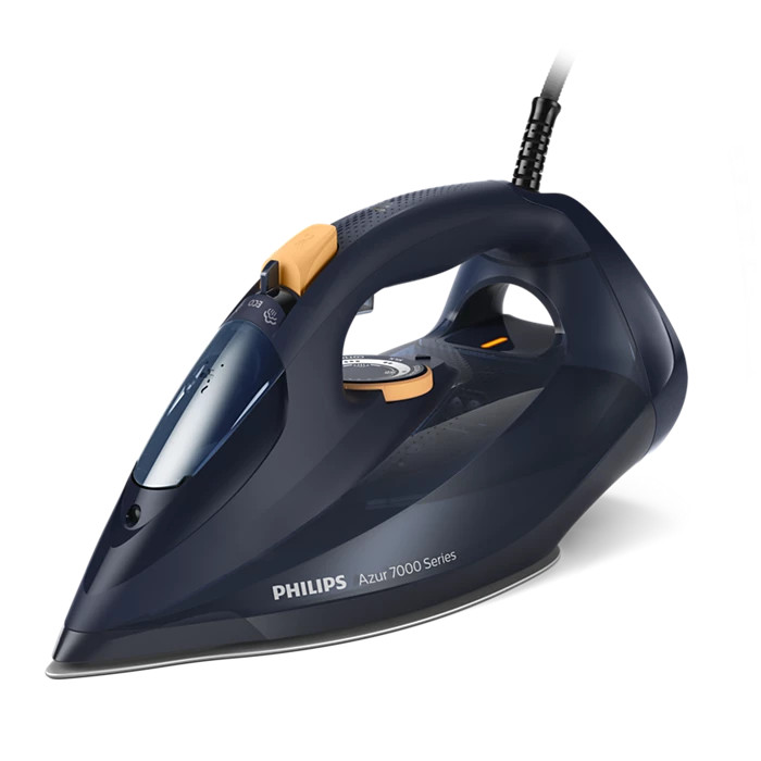 Philips Philips 7000 Series HV Steam Iron Blue/Yellow | DST7060 - Home & Kitchen - Lebanon