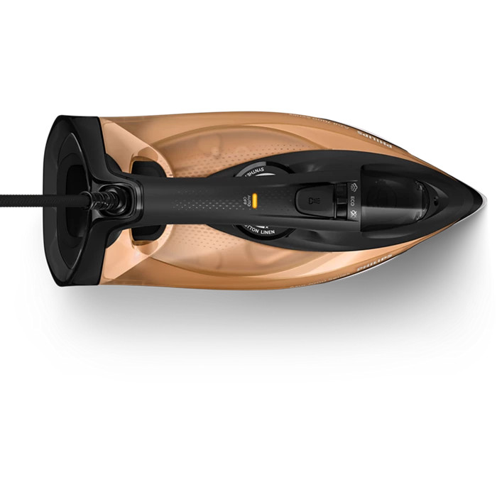 Philips Philips 7000 Series HV Steam Iron Black/Gold | DST7040 - Home & Kitchen - Lebanon