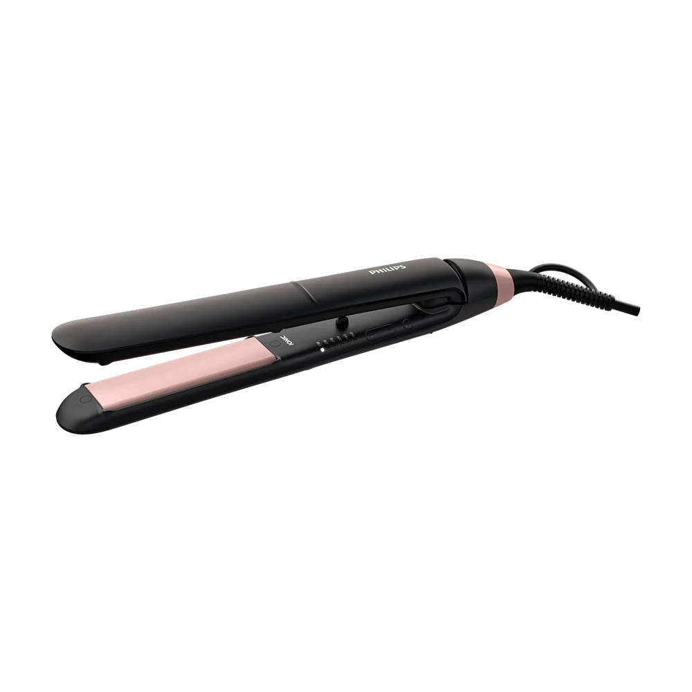 Philips Philips StraightCare Essential ThermoProtect Straightener - Black/Pink | BHS378 - Beauty & Personal Care - Lebanon