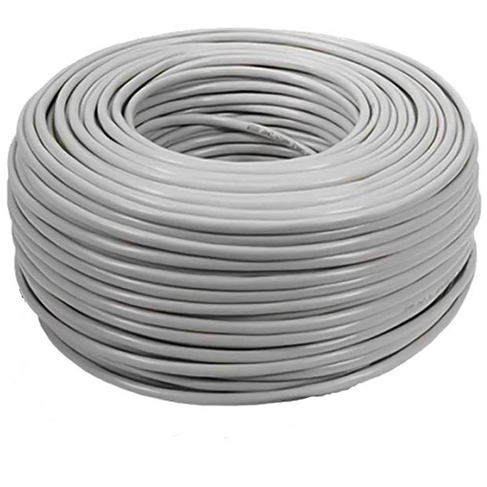 MicroCable UTP CAT6 Standard - CCAM - 0.5mm Thickness - 0.98mm OD - 6mm PVC - 0.6mm - Grey Cable - Networking - Lebanon