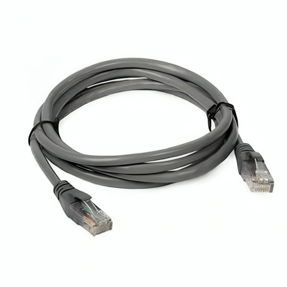 MicroCable Cat6 Patch Cord 3m — Grey RJ45 Ethernet Network Cable | Gigabit LAN Cable - Networking - Lebanon