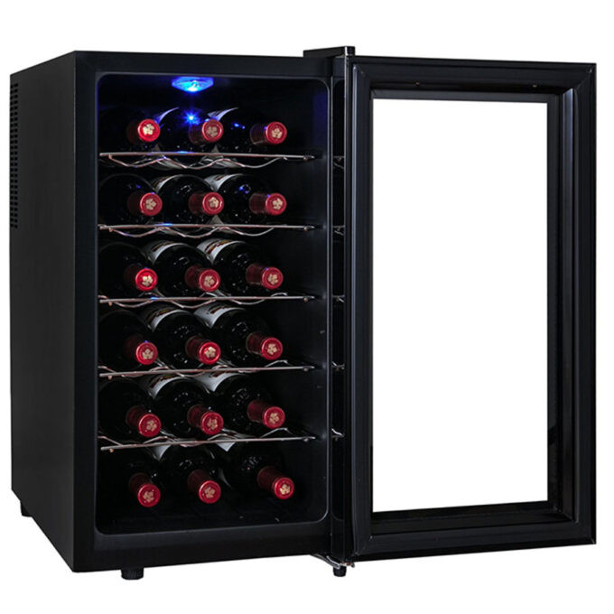 Campomatic Campomatic wine cooler 18 bottles | WC18SZ - Home & Kitchen - Lebanon