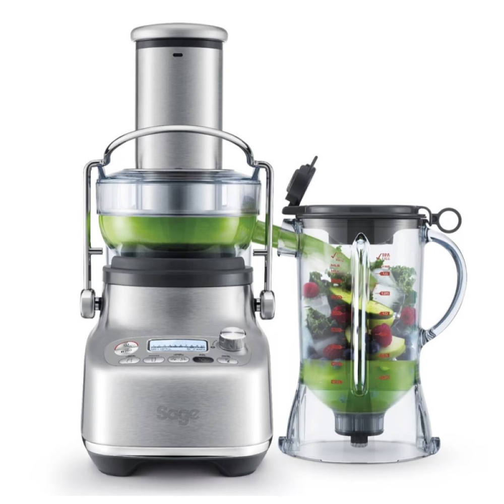 Sage Sage SJB815BSS The 3X Bluicer Pro – High-Performance Juicer and Blender Combo in Brushed Stainless Steel - Computers & Tech - Lebanon