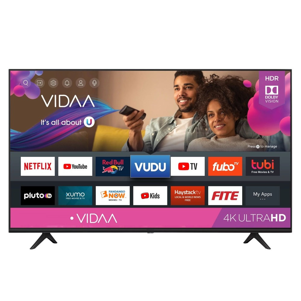 undefined IDEA Smart Tv 50" UHD Frameless Powered By VIDAA |IDEA55UHDV251 - TV, Cameras & Photography - Lebanon