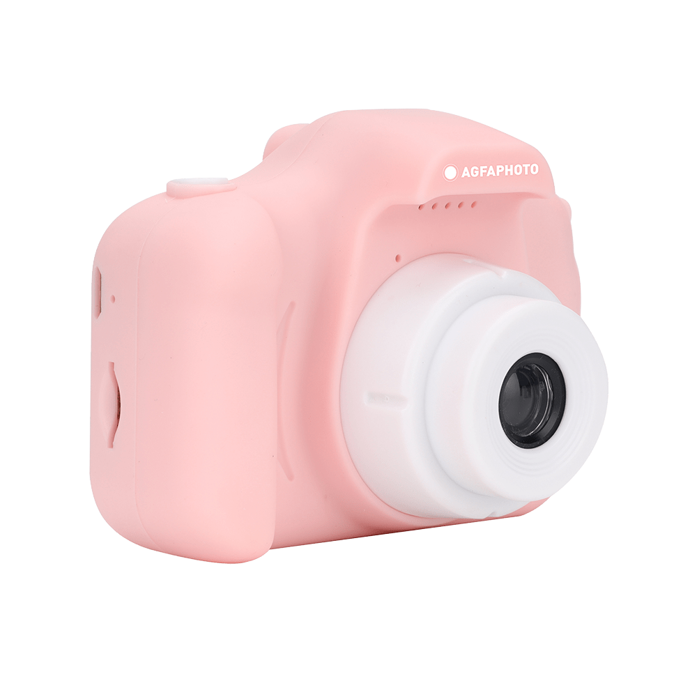 AgfaPhoto AgfaPhoto Compact Realikids Mini Camera - Pink | ARKCMPK - TV, Cameras & Photography - Lebanon