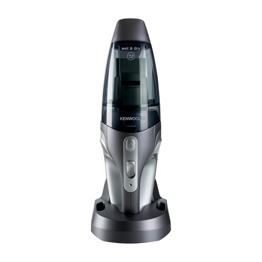 Kenwood Kenwood Wet and Dry Cordless Handheld Vacuum Cleaner With 14.8V Lithium-Ion Battery | HVP19.000SI - Home & Kitchen - Lebanon