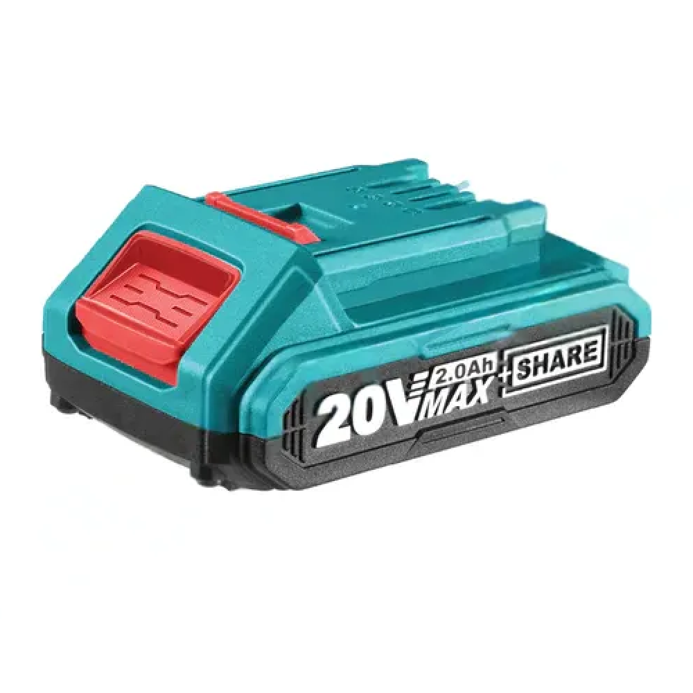 Total 20v 2.0Ah بطـارية ليثيوم فدار مع مؤشر تعبئة Total - Home & Kitchen - Lebanon