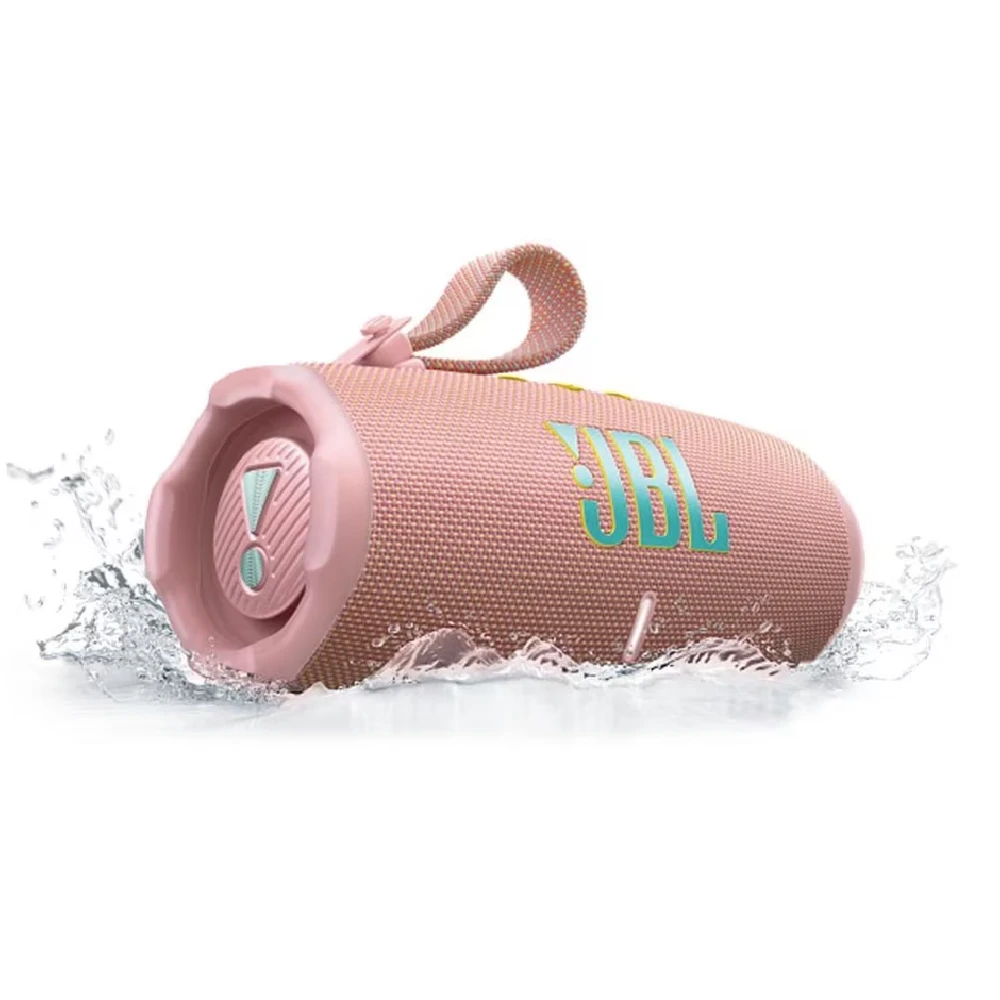 JBL Charge 6 — Portable Bluetooth Speaker with Powerbank | Pink