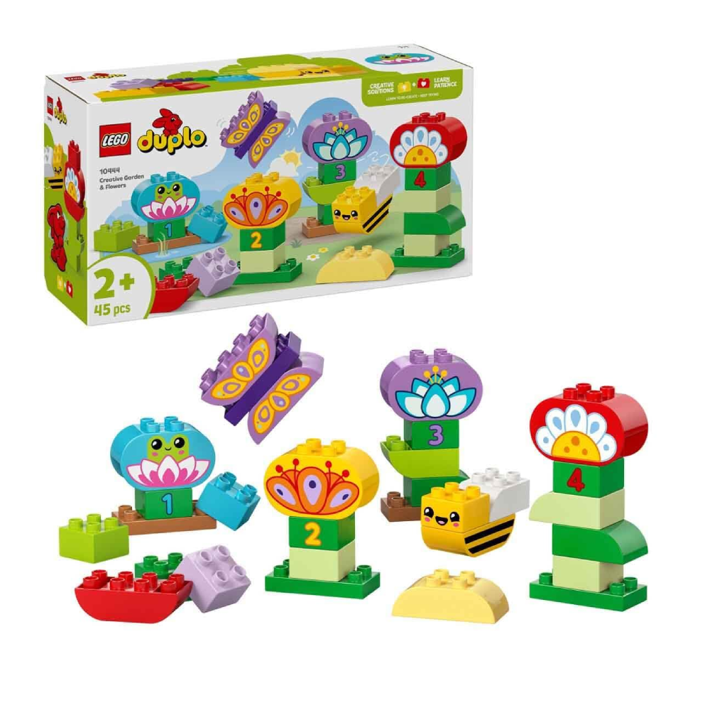 LEGO LEGO DUPLO Town Creative Garden & Flowers Color Building Set | 10444 - Toys & Games - Lebanon