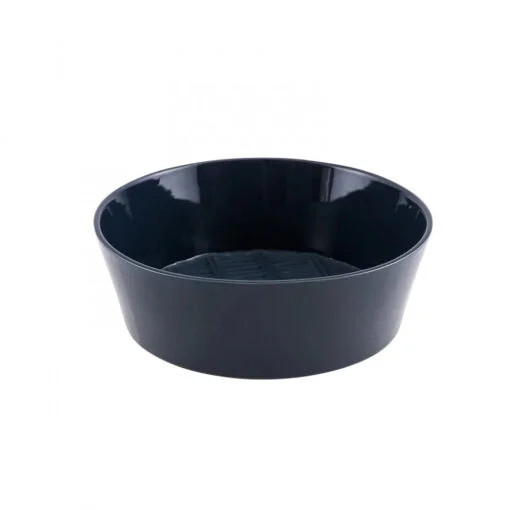Karaca Karaca Galactic Stoneware Salad Plate 13cm – Navy Blue | 153.01.01.3847 - Home & Kitchen - Lebanon