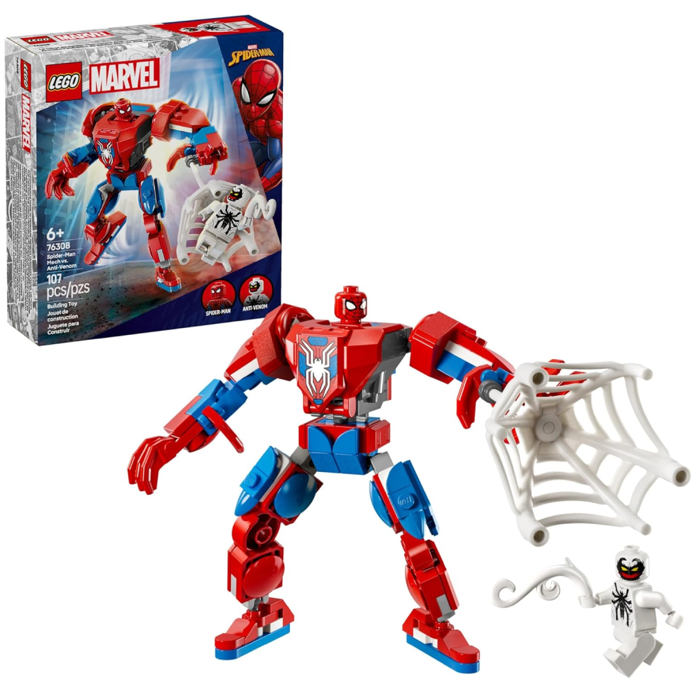 LEGO LEGO Marvel Spider-Man Mech vs. Anti-Venom Building Set | 76308 - Toys & Games - Lebanon