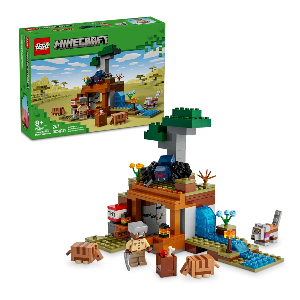 LEGO LEGO Minecraft The Armadillo Mine Expedition Building Set | 21269 - Toys & Games - Lebanon