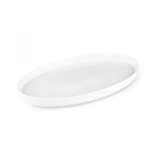 Karaca Karaca Stream Basic Line Large Boat Plate 30cm | 153.09.01.4756 - Home & Kitchen - Lebanon
