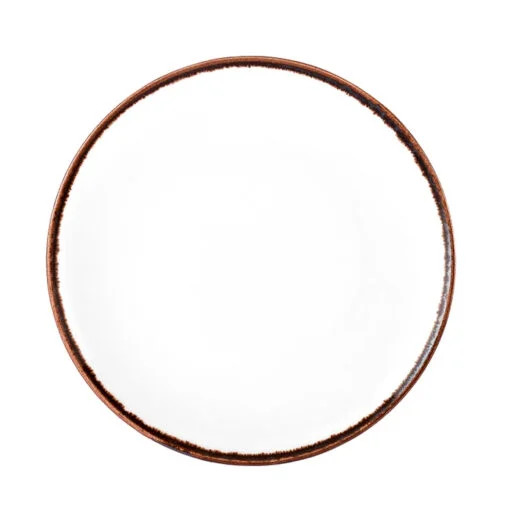 Karaca Karaca Levi Porcelain Serving Plate 27cm | 153.09.01.0553 - Home & Kitchen - Lebanon