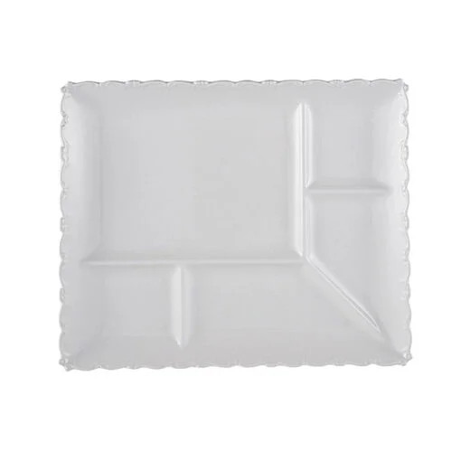 Karaca Karaca Ivy Porcelain Compartment Plate 30.5cm | 153.03.07.6163 - Home & Kitchen - Lebanon