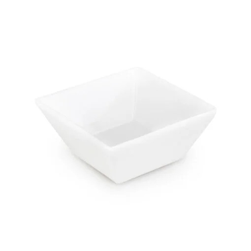 Karaca Karaca Carmen Trend Porcelain Square Bowl 9cm | 153.13.01.1057 - Home & Kitchen - Lebanon