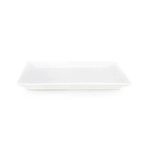 Karaca Karaca Carmen Trend Rectangular Porcelain Plate 16.5x14cm | 153.13.01.1046 - Home & Kitchen - Lebanon