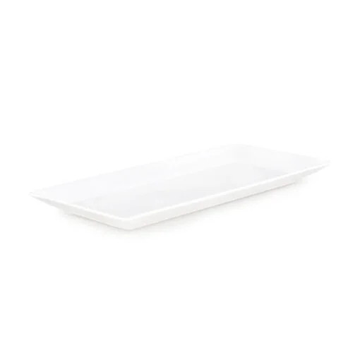 Karaca Karaca Carmen Trend Rectangular Porcelain Plate 24x12cm | 153.13.01.1034 - Home & Kitchen - Lebanon