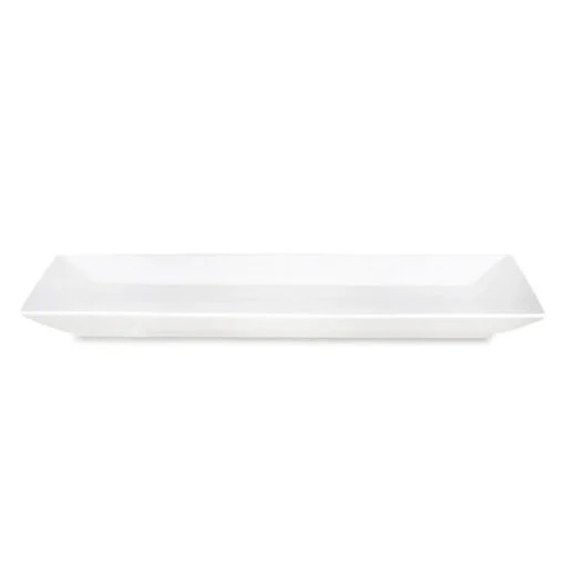 Karaca Karaca Carmen Trend Rectangular Porcelain Plate 34x17cm | 153.13.01.1036 - Home & Kitchen - Lebanon